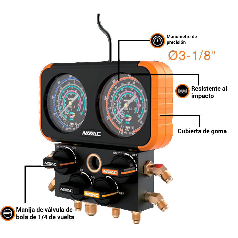 Manifold Gauge Navac